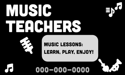Custom Car Magnets Multiple Sizes Music Teachers 1