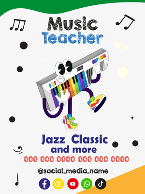 Custom Car Magnets Multiple Sizes Music Teachers 3