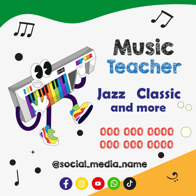 Custom Car Magnets Multiple Sizes Music Teachers 3