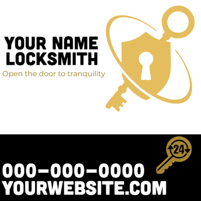 Custom Car Magnets Multiple Sizes Your Name Locksmith