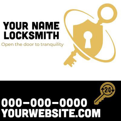 Custom Car Magnets Multiple Sizes Your Name Locksmith