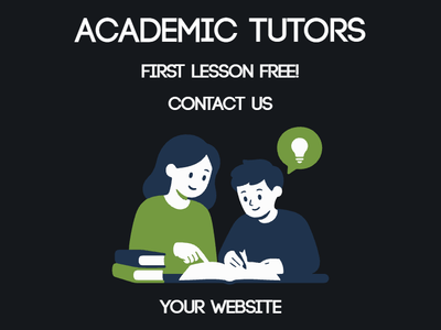 Custom Car Magnets Multiple Sizes Academic Tutors 1