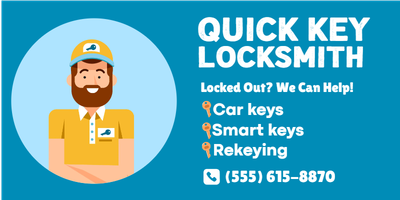 Custom Car Magnets Multiple Sizes Quick Key Locksmith