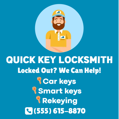 Custom Car Magnets Multiple Sizes Quick Key Locksmith