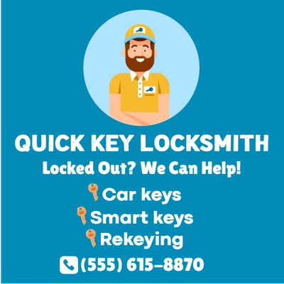 Custom Car Magnets Multiple Sizes Quick Key Locksmith