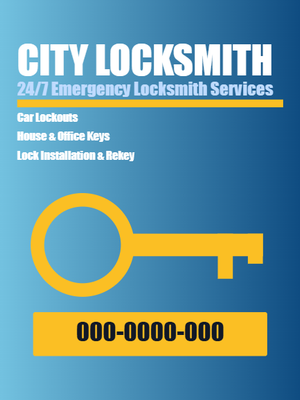 Custom Car Magnets Multiple Sizes City Locksmith
