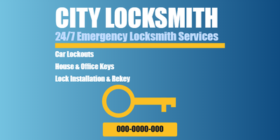 Custom Car Magnets Multiple Sizes City Locksmith