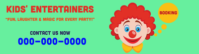 Custom Car Magnets Multiple Sizes Clown Booking
