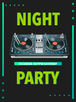 Custom Car Magnets Multiple Sizes Nigh Party