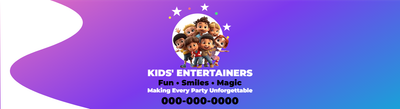 Custom Car Magnets Multiple Sizes Kid's Entertainers