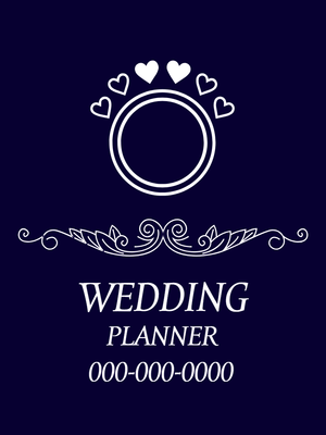 Custom Car Magnets Multiple Sizes Wedding Planner Contact