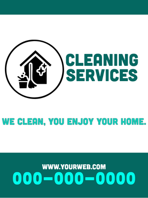 Custom Car Magnets Multiple Sizes Cleaning Services