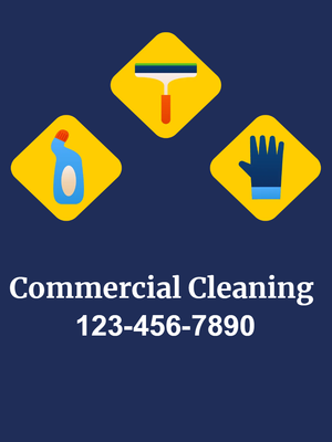 Custom Car Magnets Multiple Sizes Commercial Cleaning