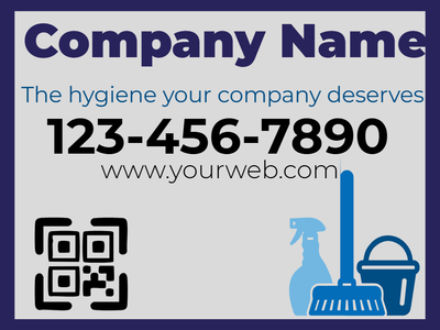 Custom Car Magnets Multiple Sizes Company Cleaning