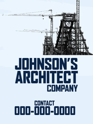 Custom Outdoor Yard Signs Multiple Sizes Architect Company