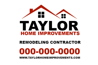 Custom Outdoor Yard Signs Multiple Sizes Home Improvements