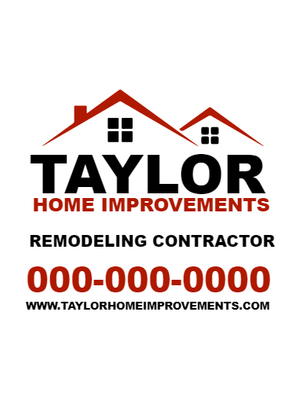 Custom Outdoor Yard Signs Multiple Sizes Home Improvements