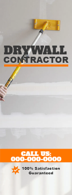Custom Outdoor Yard Signs Multiple Sizes Drywall Contractor