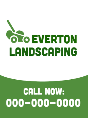 Custom Outdoor Yard Signs Multiple Sizes Everton Landscaping