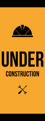 Custom Outdoor Yard Signs Multiple Sizes Under Construction Tools