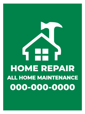 Custom Outdoor Yard Signs Multiple Sizes Home Repair