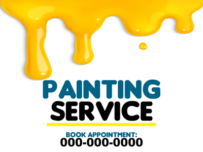 Custom Outdoor Yard Signs Multiple Sizes Painting Service