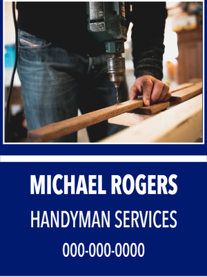 Custom Outdoor Yard Signs Multiple Sizes Handyman Services