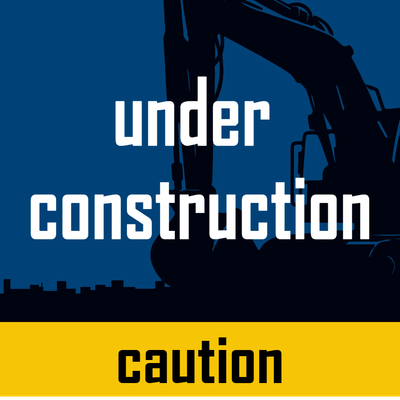 Custom Outdoor Yard Signs Multiple Sizes Under Construction