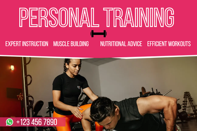 Custom Outdoor Yard Signs Multiple Sizes Personal Training
