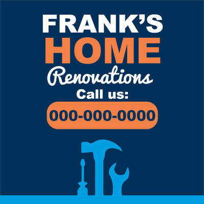 Custom Outdoor Yard Signs Multiple Sizes Home Renovation