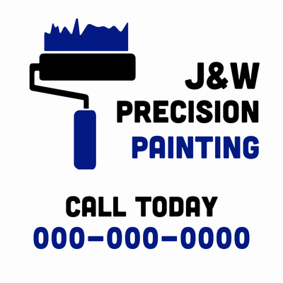 Custom Outdoor Yard Signs Multiple Sizes Precision Painting