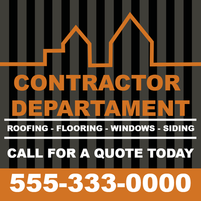 Custom Outdoor Yard Signs Multiple Sizes Flooring Windows