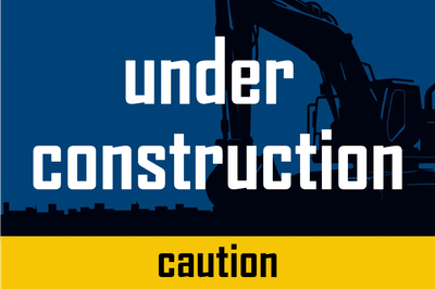 Custom Outdoor Yard Signs Multiple Sizes Under Construction
