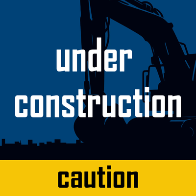 Custom Outdoor Yard Signs Multiple Sizes Under Construction