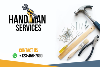 Custom Outdoor Yard Signs Multiple Sizes Handyman Service