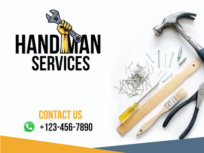 Custom Outdoor Yard Signs Multiple Sizes Handyman Service
