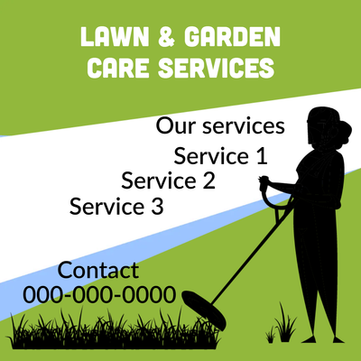 Custom Outdoor Yard Signs Multiple Sizes Lawn Garden