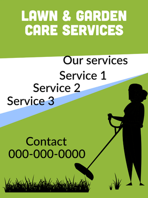 Custom Outdoor Yard Signs Multiple Sizes Lawn Garden