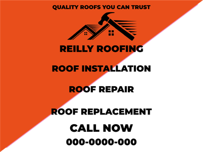 Custom Outdoor Yard Signs Multiple Sizes Roof Installation