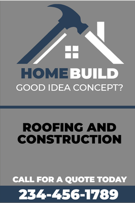 Custom Outdoor Yard Signs Multiple Sizes Roofing & Construction
