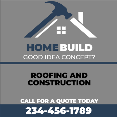 Custom Outdoor Yard Signs Multiple Sizes Roofing & Construction