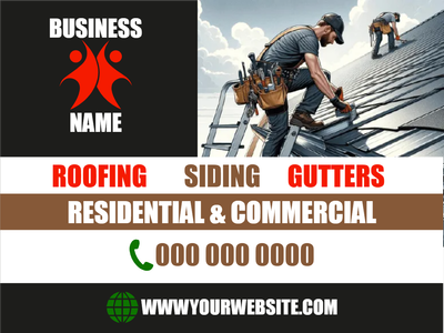 Custom Outdoor Yard Signs Multiple Sizes Residential & Commercial