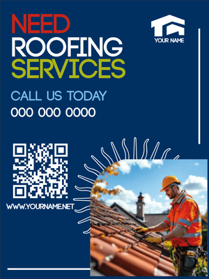 Custom Outdoor Yard Signs Multiple Sizes Roofing Services