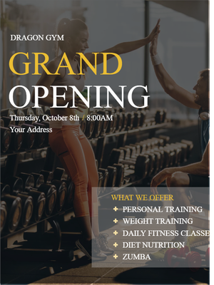 Custom Outdoor Yard Signs Multiple Sizes Grand Opening