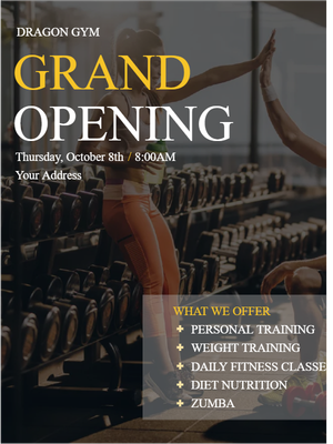 Custom Outdoor Yard Signs Multiple Sizes Grand Opening