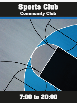 Custom Outdoor Yard Signs Multiple Sizes Sports Club
