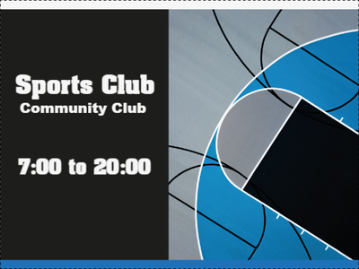 Custom Outdoor Yard Signs Multiple Sizes Sports Club