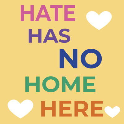 Custom Outdoor Yard Signs Multiple Sizes Hate Has No Home Here