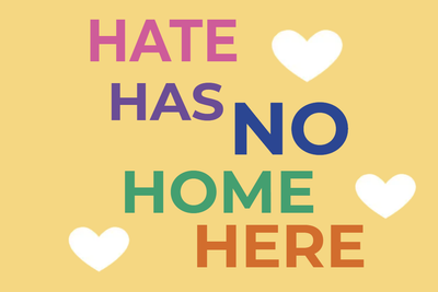 Custom Outdoor Yard Signs Multiple Sizes Hate Has No Home Here