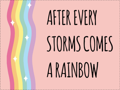 Custom Outdoor Yard Signs Multiple Sizes  Rainbow